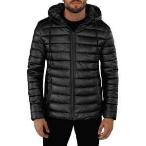 Giubbotto da Uomo in Vera Pelle Nappa Nero