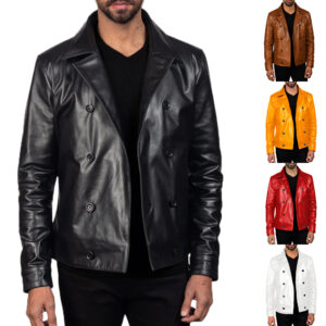 Giacca da Uomo in Vera Pelle Nappa